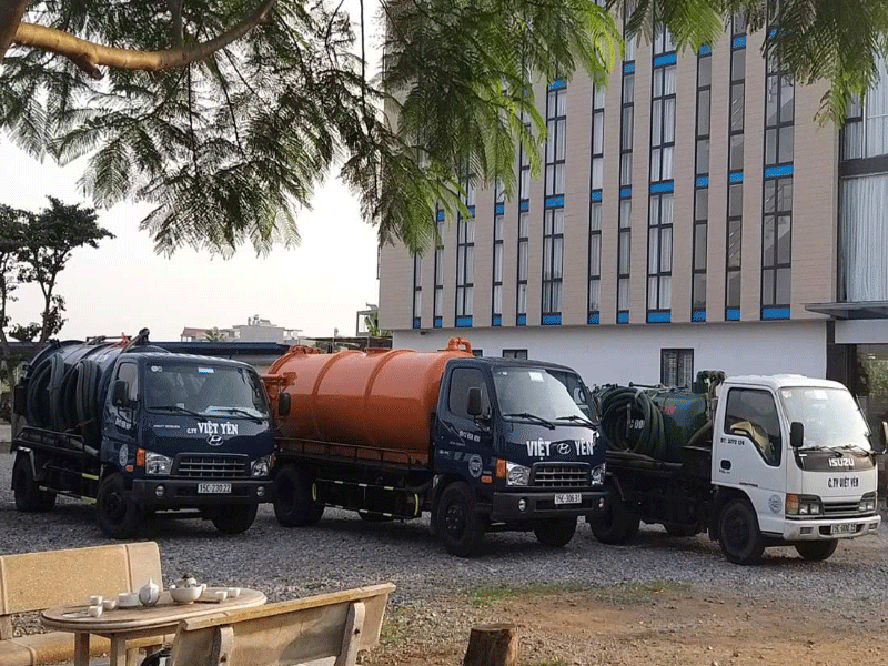 Hút bể mỡ chất thải