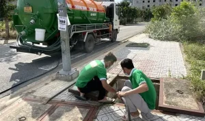 Rút hầm cầu Xã Thuận Hưng 2 Rút hầm cầu Xã Thuận Hưng